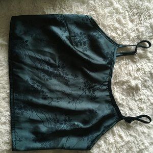 Sleeveless deep Green shirt